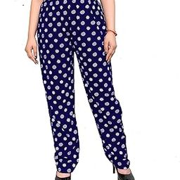 SK HOSIERY : Women's & Girls Cotton Printed Pyjama/Track Pant Lower / 100% Export Quality Soft Cotton-image-41