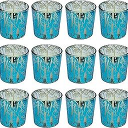 Pure Indian Candle Handpourd Evergreen Forest Scented Votive Glass Wax Candle (Pack of 12 Pcs.) PICVGC208235-image-56