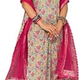 RBS Fashion Women's Georgette Floral Print Anarkali Kurta with Dupatta Set | Full Sleeve Ethnic Kurti for Women | Festive & Casual Wear Suit Set-image-52