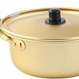 3nh Korean Food Ramen Noodle Pot:Hot Shin Ramyun Aluminum Pot with Lid Spoon and Chopsticks Ramyun Cooker for Cooking, Soup, Pasta-image-34