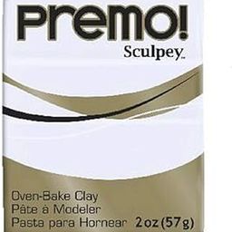 thecraftshop Premo Sculpey Polymer Clay - White (Size : 2oz)-image-2