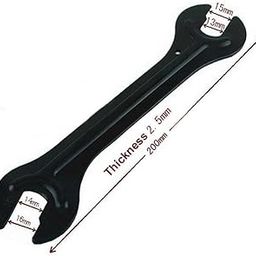 MERISHOPP Bicycle Head Open End Axle Hub Cone Wrench Bike Repair Spanner Tool-12