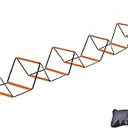 LOOM TREE® Agility Ladder Portable Coordination Home Gym Volleyball Soccer Speed Ladder 24 Grids | Team Sports | Soccer | Training Aids-picture-13
