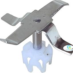 QemiQ Retail® -'Food Processor' BIG Jar "Blade Set with Short Shaft Jar Coupler" Suitable for-Bajaj, USHA, Croma, MORPHY Richards, INALSA, Singer...-2