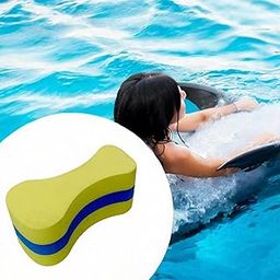 UJEAVETTE Pull Buoy Swim Trainer Swim Training Aid for Adults Beginners Water Exercise Yellow-image-53