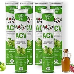 Ayuleafvera – Morincyn – Apple Cider Vinegar Effervescent Tablet with Pomegranate, Vitamin B12 & B6 Green Apple Flavor | No added Sugar | 90 Tablets-11