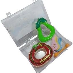 Haygreev Colorful Baby Teether Ring – Soft Teething Toy for Babys – Easy-to-Hold, Safe and Soothing Oral Relief for Babies – Newborn Chew Toy (Keys) - NE BT52-image-39
