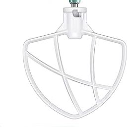 Coated Flat Beater for KitchenAid 6 quart Bowl-Lift Stand Mixer - Efficient Metal Mixing Attachments for Kitchenaid, for Baking - Pastry, Pasta Dough, Mixing Accessory-image-48