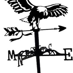 Enakshi (LABEL) Creations Weathervane Vintage Retro Art Ornament Weathercock for Courtyard Garden Yard EagleHome & Garden|Yard, Garden & Outdoor Living|Garden D?©Cor|Weathervanes-image-81