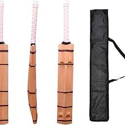 Mayra Sports & Fitness Wood Scoop Band Kashmiri Popular Cricket Bat Light Wait Full Size With Bat Cover-image-48