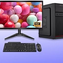 Fixetech Desktop Core i3-2100 | 8GB DDR3 Ram | 500GB Hard Disk | 128GB SSD | 19" Monitor | Keyboard and Mouse | WiFi-11
