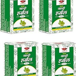 Double Lips Herbal Hair Khadi Mehndi For Natural Black Hairs 60 Grm Pack of 2-image-8