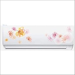 Decals Creation™ AC Sticker Floral Split Wall Ac Stickers Air Conditioner Clourfull Sticker for Home Living Office Fridge - Standard Size-image-83