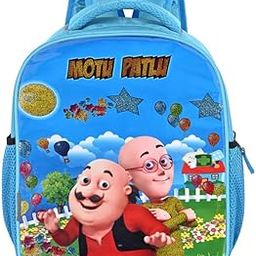 Motu Patlu 7D Printed 15L School Bag for Kids.Ideal Bags for Age Group : 2-5 yrs-picture-27