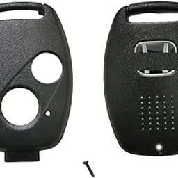Abundance Genuine Replacement Key Shell Compatible for Honda I-VTEC Amaze BRIO BRV City Civic CRV Jazz etc. (No Key Cutting Required) (-picture-4