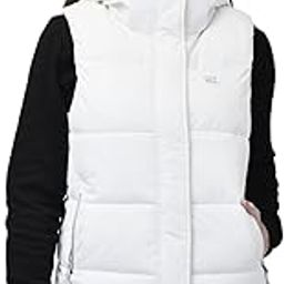 Women’s White Solid Regular Fit Quilted Lightweight Windproof & Water-Resistant with Cozy Hood & Zipped Pockets – Stylish Winter Vest for & Casual Wear-image-83