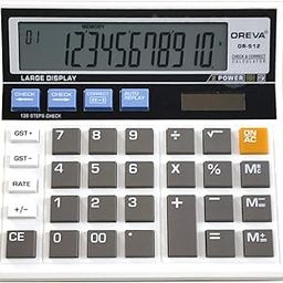 Oreva OR-512 Check & Correct GST Calculator, Business, White-image-81