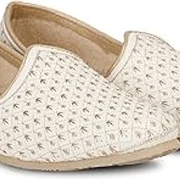 Men's Ethnic Mojari Sherwani Loafer, Wedding Punjabi Jutti, Velvet Slip-on, Round Toe-image-74