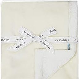 abracadabra Luxury Chamois Baby Blanket with Sherpa Back for Newborns & Infants, All Season, Ultrasoft & Fluffy (91 cm x 76 cm, 0-2 Years) - Beige-image-24