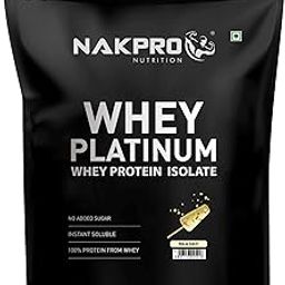 NAKPRO Platinum Whey Protein Isolate 2kg Malai Kulfi | 28g Protein, 6.4g BCAA | Trustified Certified 100% Authentic Supplement Powder & No Adulteration | Low Carbs, Fast Absorbing Whey Protein Powder-image-10