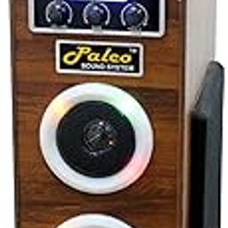 Palco Sound System M3000 Tower Speaker 40 W Bluetooth Floor Standing | Tower Speaker with Loud Sound & Rich Bass, Speaker System, Wireless Stereo Pairing, Portable Speaker for Home, Travel Brown-14