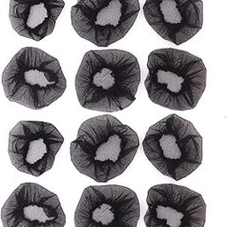 Hair Net Bun Cover Casual Style Juda Net For Women And Girls Black Colour ( Pack Of 12 Pcs ) Bun-24