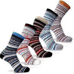 Men's Calf Length Socks, Made With Durable & Breathable Cotton, Free Size, Suitable for all Season, Suitable for Winter-Pack of 5, Multicolor-image-11