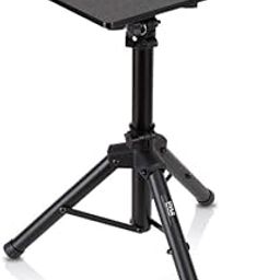 Big VUE Projector Tripod from 23" to 46", Laptop Tripod Height Adjustable, Laptop Floor Stand with Plate & Speaker Tripod for Office, Home, Stage, Studio, DJ Racks Holder Mount-14
