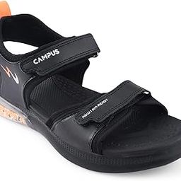 Mens Gc-2303 Blk/F.Org Sport Sandal Outdoor Sandal 6 Uk/India, Black-picture-32