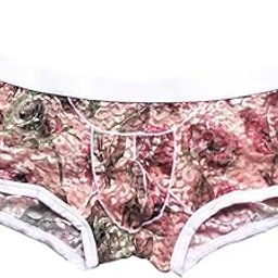 Mens Low Rise Underwear Rose Lace Boxers Shorts Trunks Briefs Pink L | Clothing Shoes & Accessories | Mens Clothing | Underwear | 1 x Men's Underwear-picture-16
