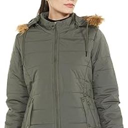 Women's Fur Regular Jacket-image-53