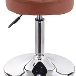 Guru Chair Revolving Stool for Home/Office Stool/Shop Stool/Hotel Stool/Medical Stool/Doctor Stool/Warehouse Stool/Garage Stool/bar Chair/Music Room/Stool for Bedroom/Dressing Table(Chocolate)-picture-15