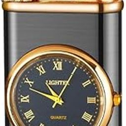 Drumstone (𝟏𝟕 𝐲𝐞𝐚𝐫𝐬 𝐰𝐚𝐫𝐫𝐚𝐧𝐭𝐲) Windproof Flameless Lighter with Alarm Clock – Lightweight Timepiece for Home, Travel, and Outdoor Use-picture-13