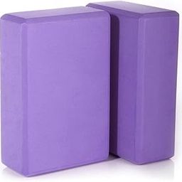 dejmin Yoga Brick Block Set of 2 EVA Foam Block to Support and Deepen Poses, Improve Strength and Aid Balance & Flexibility (Multicolor)-picture-15