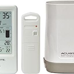 AcuRite 01089M Rain Gauge with Thermometer & Humidity by AcuRite-picture-22