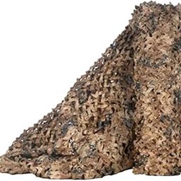 MYADDICTION Camos Netting for Hunting Thickening Shade Cloth for Greenhouse Camping Yards 1.5x6m Brown-image-35