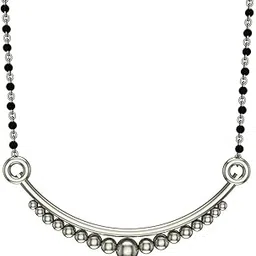 14k/18k/22k Yellow/White/Rose Gold Mangalsutra for Women-image-62