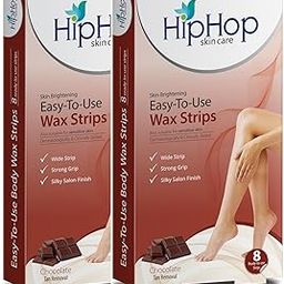 HipHop Skincare Chocolate Body Wax Strips with Argan Oil (16 Strips)-image-80