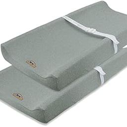 Super Soft and Stretchy Changing Pad Cover 2pk by BlueSnail (Gray)-picture-29