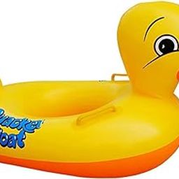 ENINAS Pool Party Swimming Ring Swim Tube for Kids Swimming Learing Ring for Girls and Boys Swimming Tube Inflatable Swim Ring (Duck)-image-40