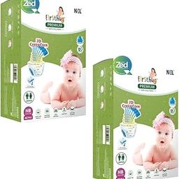 FIRSTHUG Baby Diaper Pants with Advanced Leak Protection | Soft & Comfortable| New Born | Up to 5 Kg | 84 Count | Pack of 2-picture-14