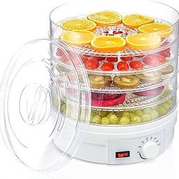 ZURITY Food Processor With 5 Tray | For Snacks/Fruits/Vegetables/Jerky/Meat | Multifunctional 5 Tray Machine For Food Processor | Kitchen Tool & Accessories (Pack of 1,Multicolor)-picture-12