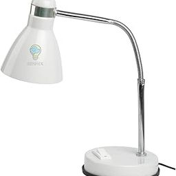 BENHEK® Modern LED Study/Table/Desk Lamp Metal Body with 9W LED Bulb | Adjustable Light for Study, Work from Home, Reading and Office Use | Children Eye Protection Lamp (Off White)-picture-13