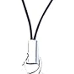 Panda Phone Strap Charm, Black and White-11