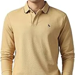 Van Heusen Men's Solid Regular Fit T-Shirt-picture-3