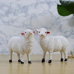 Wonderland Small Sheep Outdoor Statue (Set of 2)-image-69