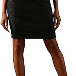 Women Polyester Stretchable Sheen Mid-Rise Mini Pencil Party Skirt-image-38