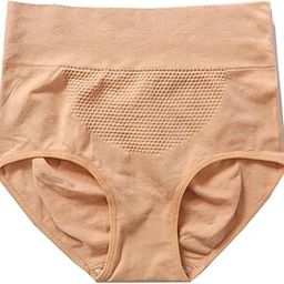 Women High Waisted Cotton Underwear Knickers Ladies Briefs Soft Panties Full Back Coverage Comfy (Option for 1,2,3 pc & Colors, Free Size)-image-78
