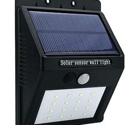 ubersweet® Imported E5B6 White 16LED Solar Power Human Body Induction Light Outdoor Balcony Garden_53273-picture-12