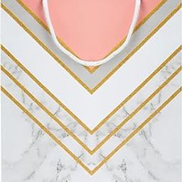 FONSIE Paper Bags || (10 * 8 * 4 Inches) Marble Small Bag Gift Bags For Gifting In Wedding, Diwali, Baby Shower, Birthday, Return Gifts, Goodies 10Pc - Marble Medium,Multicolor-image-78